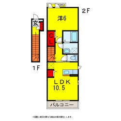 五井駅 バス12分  国分寺台小学校前下車：停歩4分 2階の物件間取画像